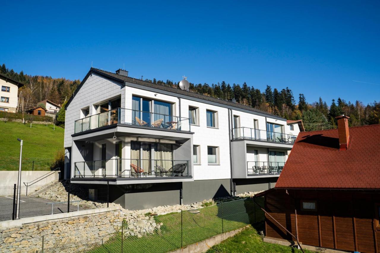 Ekskluzywny Z Prywatna Sauna Jodlowa 12 Widok Na Skrzyczne Apartmán